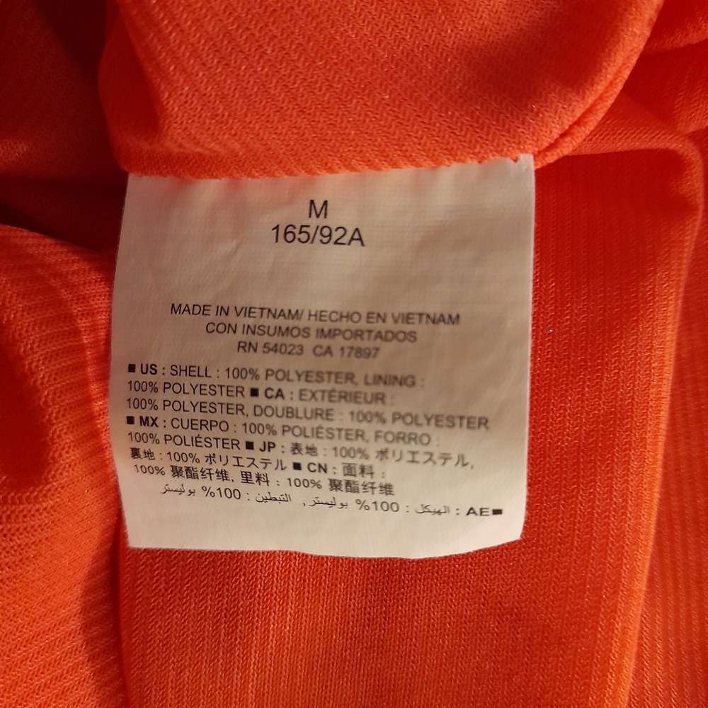 🔥🔥Old Navy Sundress Twisted back Orange Combo lined - Picture 5 of 8